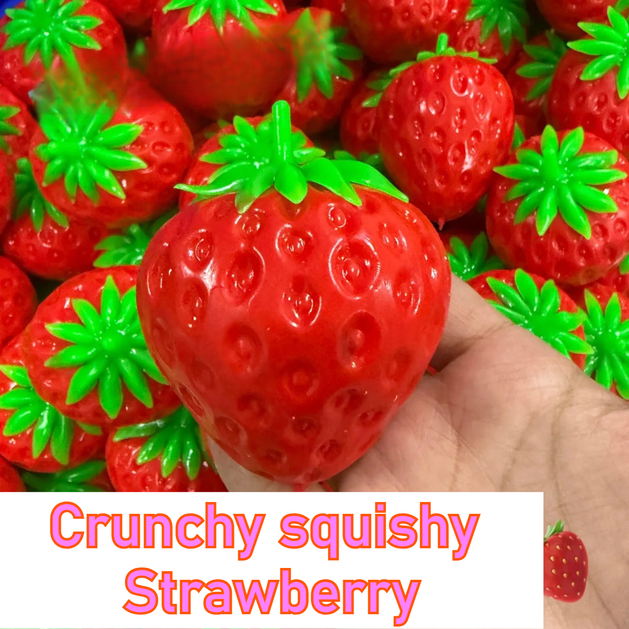 Office Furniture Table - New Crunchy Strawberry Fruit Ultra-Thin Ice