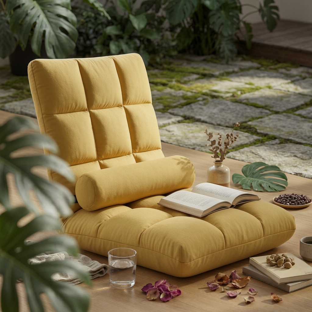 Padded Floor Lounge Chair Quil - Office Furniture Design 리뷰 및 가격