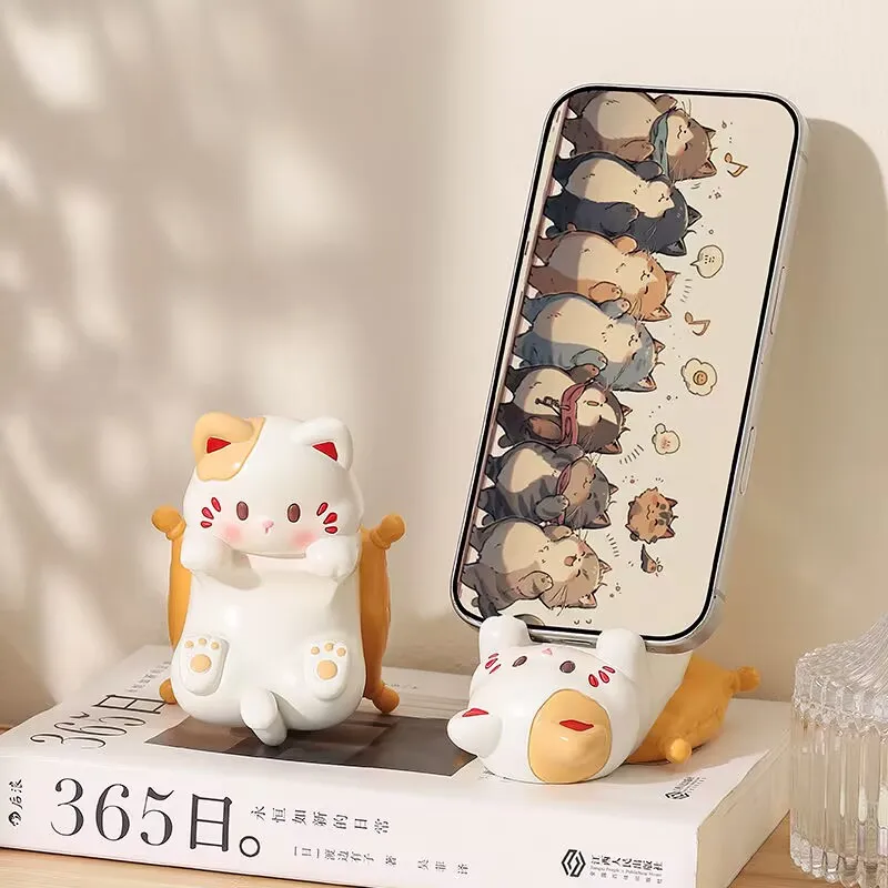 Cute Cartoon Cat Desktop Ornam - Office Furniture Table 리뷰 및 가격
