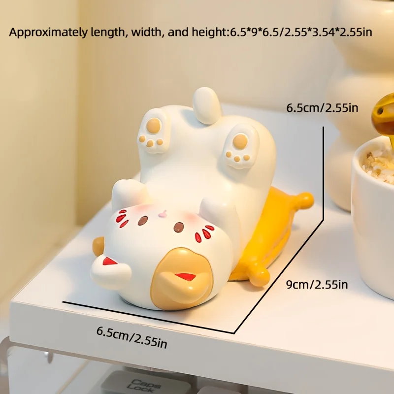 Cute Cartoon Cat Desktop Ornam - Office Furniture Table 리뷰 및 가격