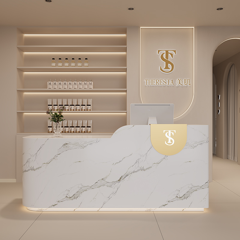 Large Counter Logo Reception D - Office Furniture Logo 리뷰 및 가격