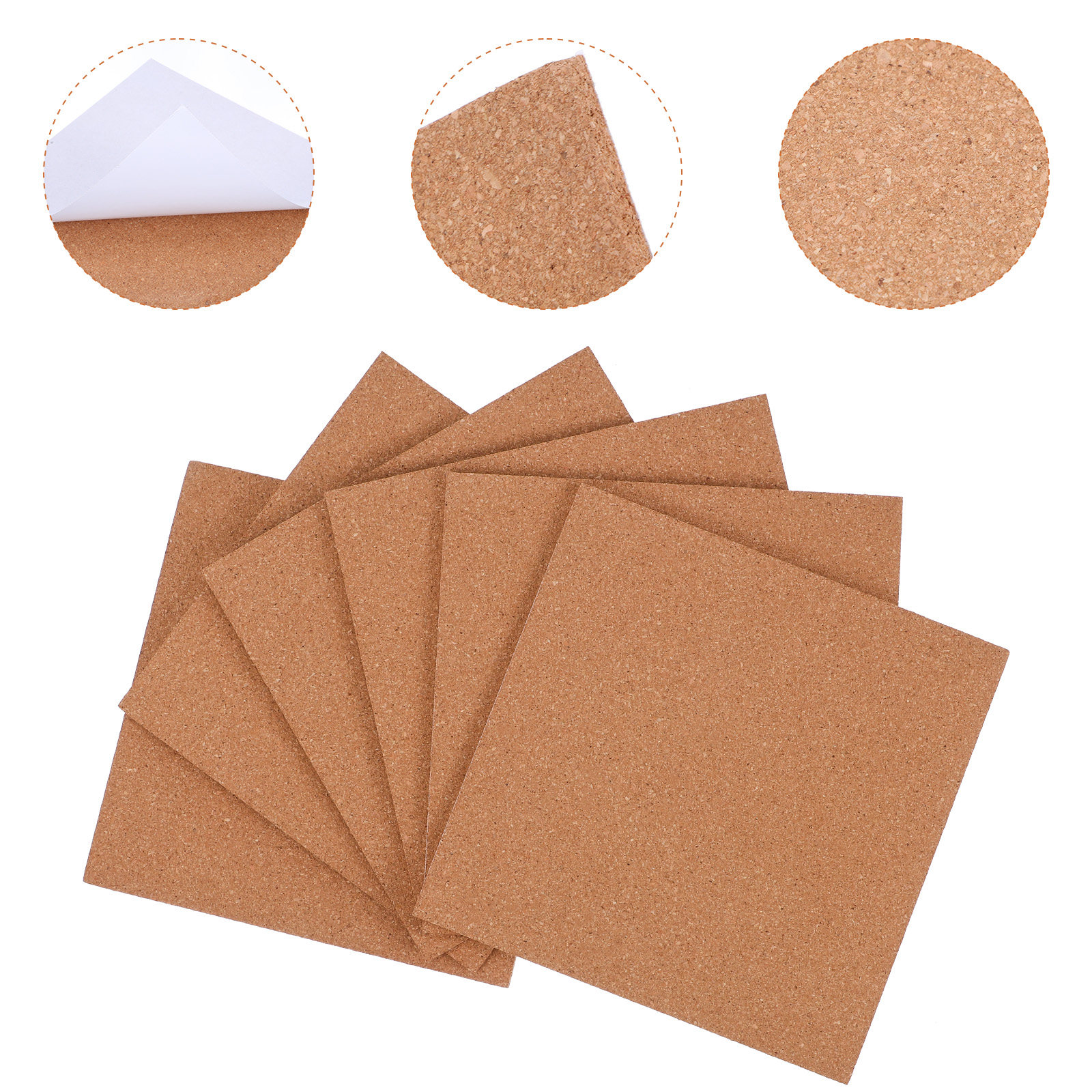 6Pcs Cork Board Tiles Self Adh - Bulletin Board Cork 리뷰 및 가격