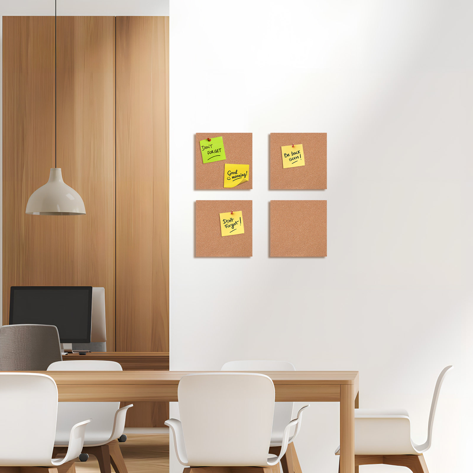 6Pcs Cork Board Tiles Self Adh - Bulletin Board Cork 리뷰 및 가격