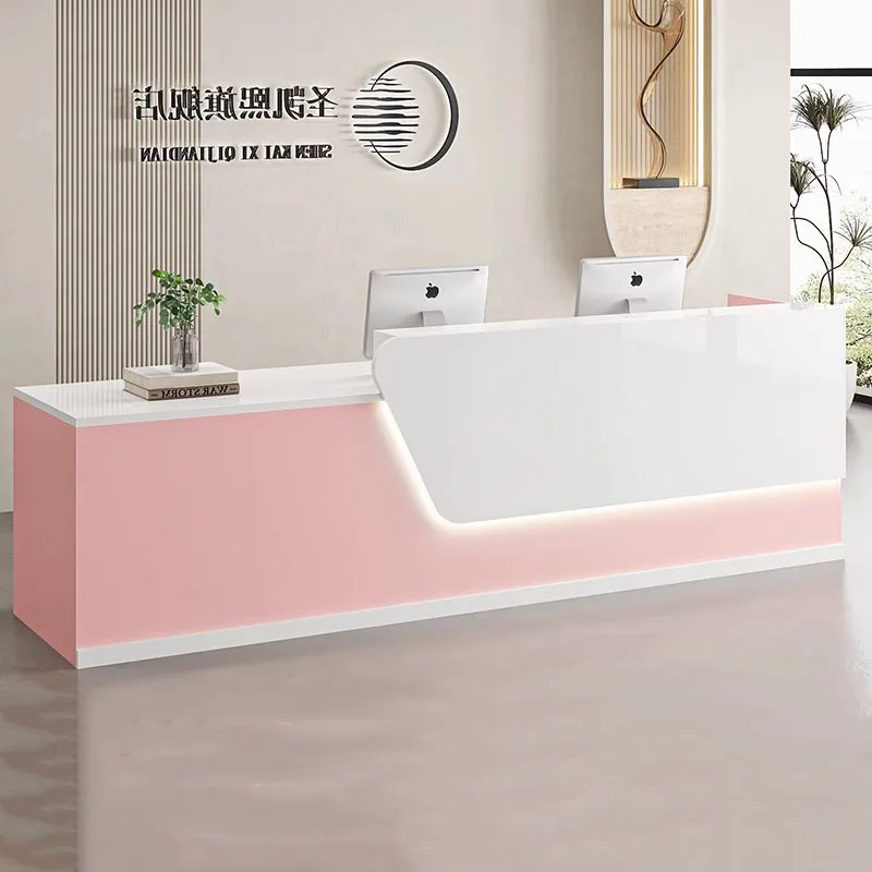 Beauty Home Reception Desk Lux - Office Furniture Logo 리뷰 및 가격