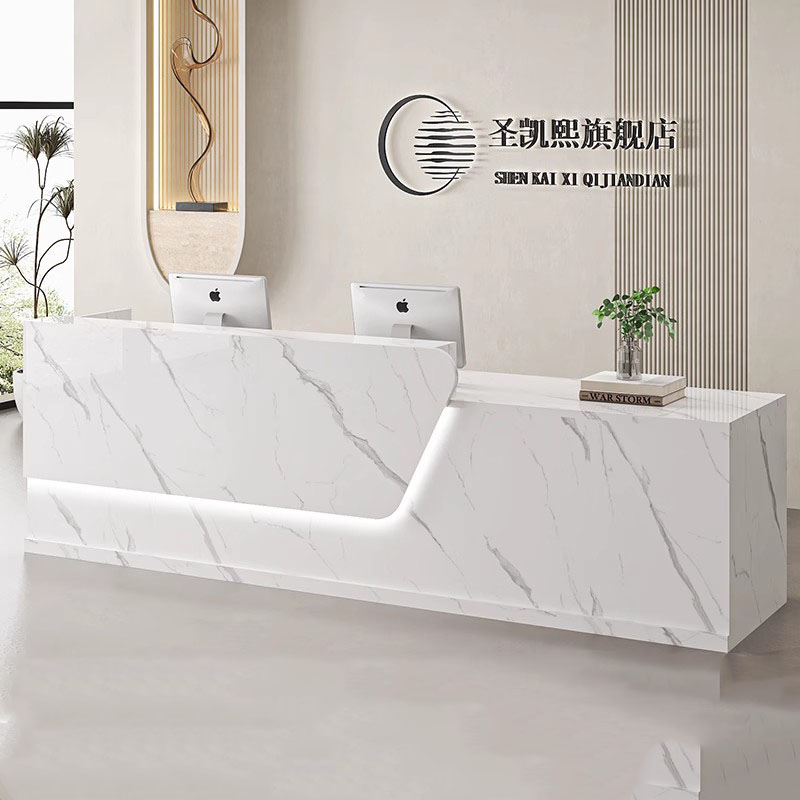 Beauty Home Reception Desk Lux - Office Furniture Logo 리뷰 및 가격