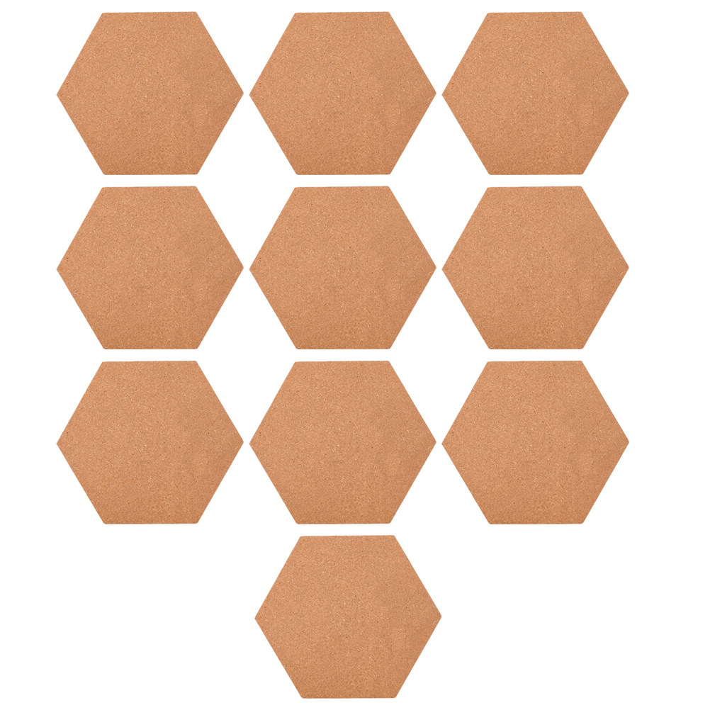 10Pcs Eco-Friendly Natural Cor - Bulletin Board Cork 리뷰 및 가격