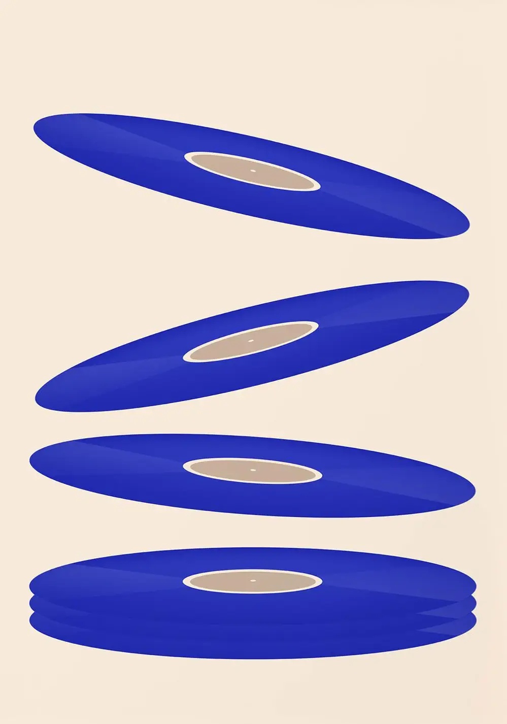 Mid Century Vinyl Record Canva - Office Furniture Design 리뷰 및 가격