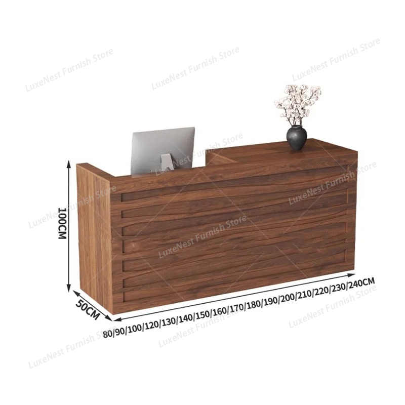 Office Beauty Reception Desk L - Office Furniture Logo 리뷰 및 가격