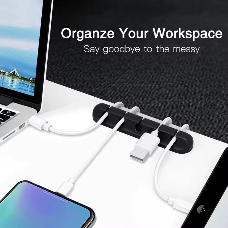 Silicone USB Cable Clip Winder - Office Furniture Table 리뷰 및 가격