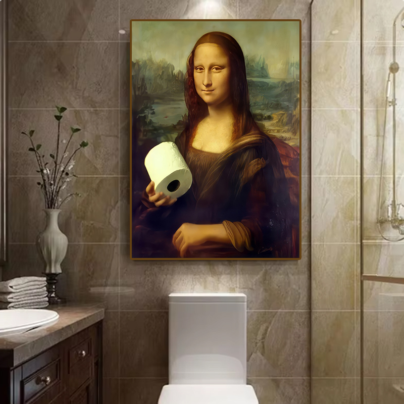 1pc Funny Abstract Bathroom To - Office Furniture Design 리뷰 및 가격