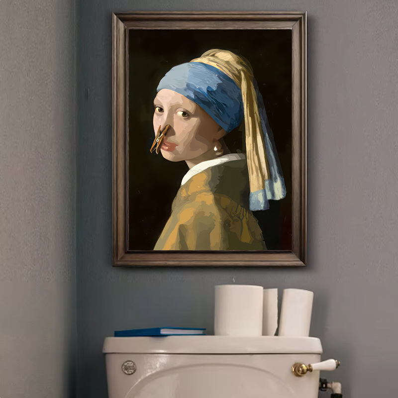 1pc Funny Abstract Bathroom To - Office Furniture Design 리뷰 및 가격