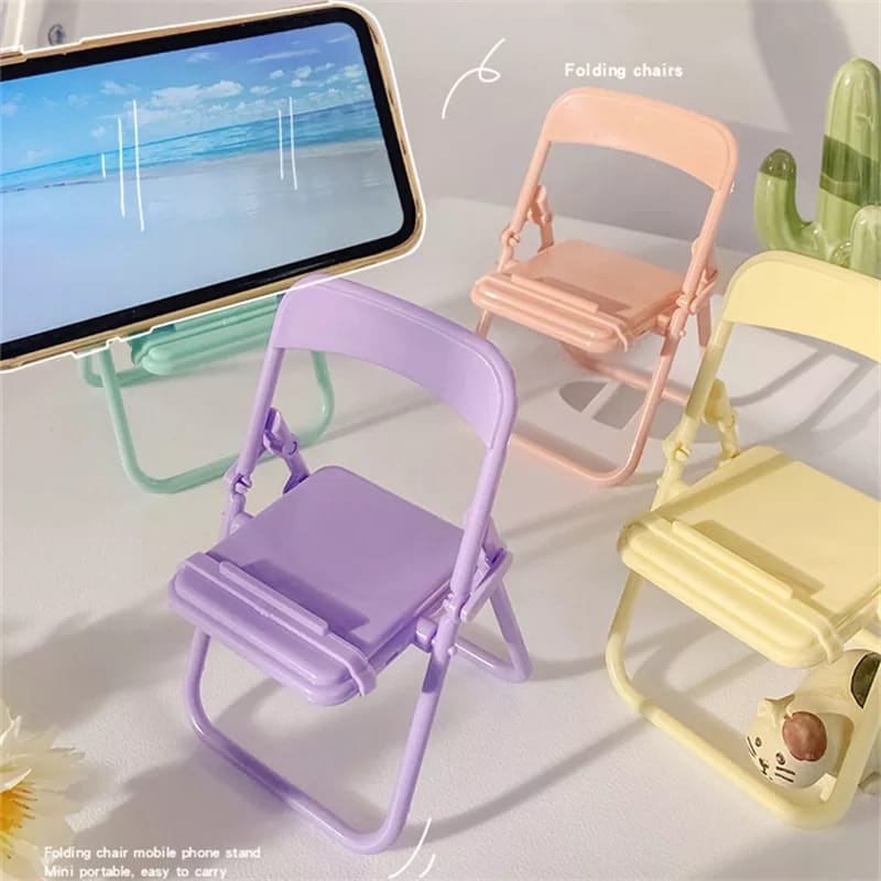 Cute Chair Phone Holder Stand  - Office Furniture Table 리뷰 및 가격