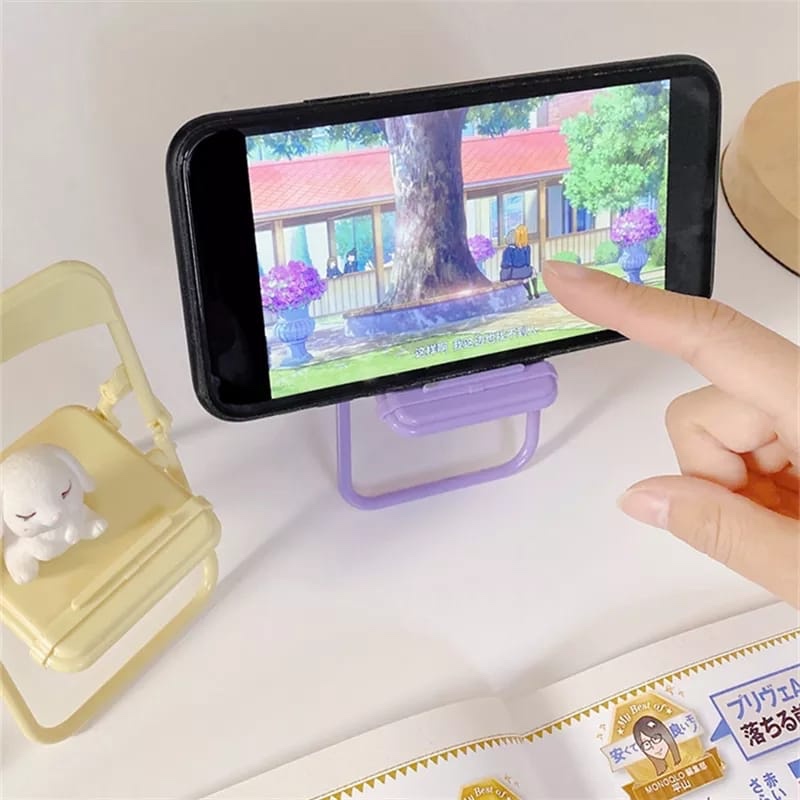 Cute Chair Phone Holder Stand  - Office Furniture Table 리뷰 및 가격