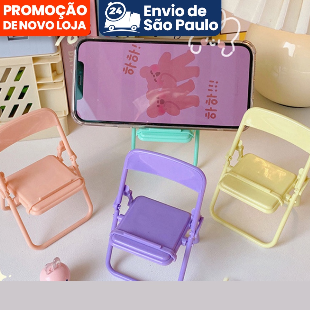 Cute Chair Phone Holder Stand  - Office Furniture Table 리뷰 및 가격