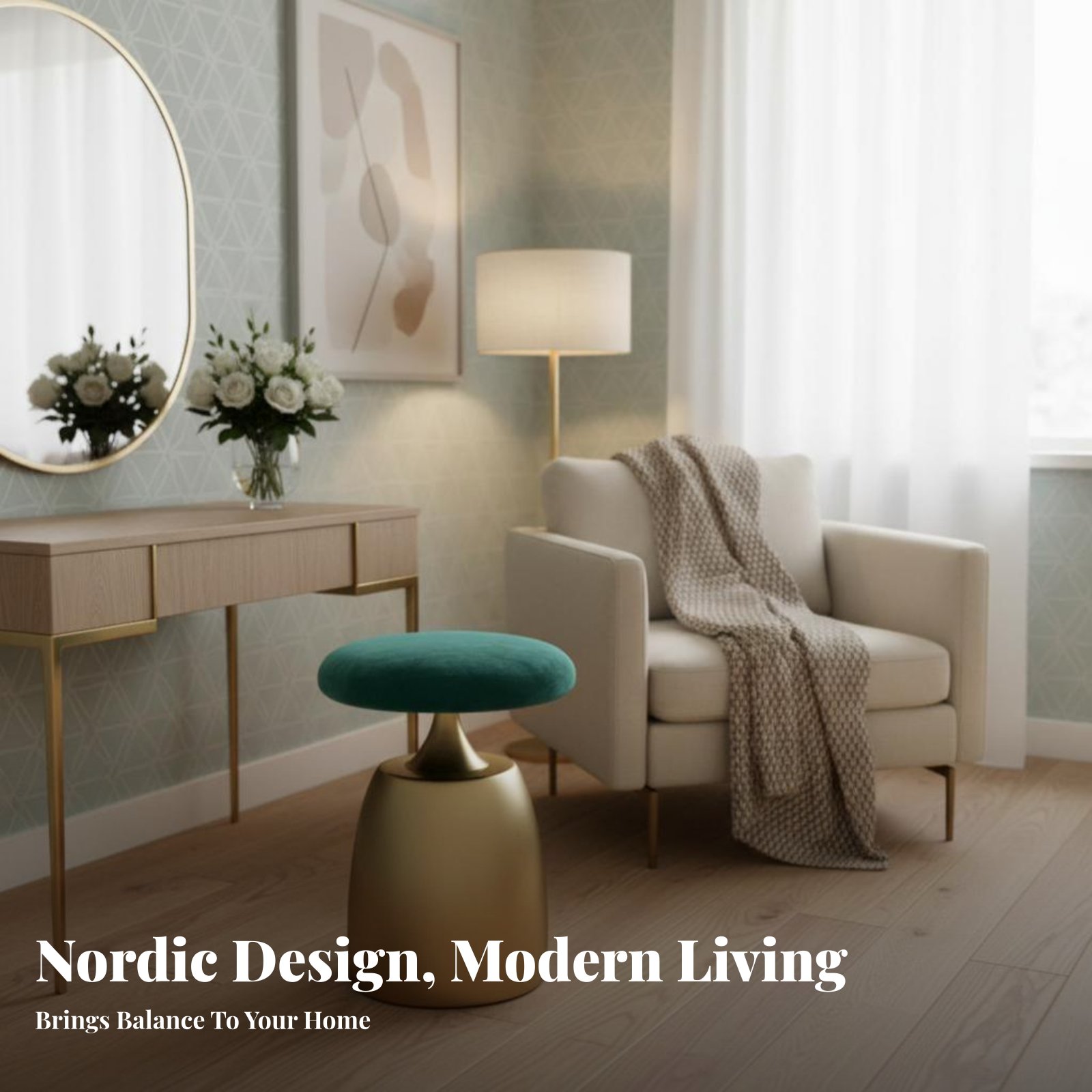 Round Upholstered Pouf Light L - Office Furniture Design 리뷰 및 가격