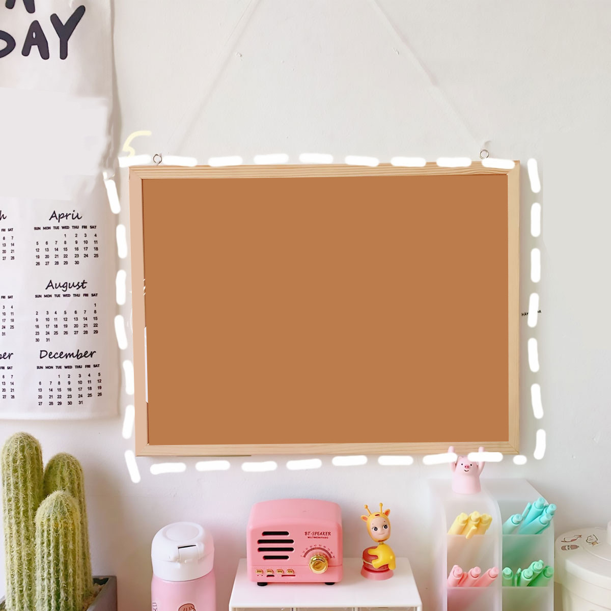 Wooden Soft Cork Message Board - Bulletin Board Cork 리뷰 및 가격