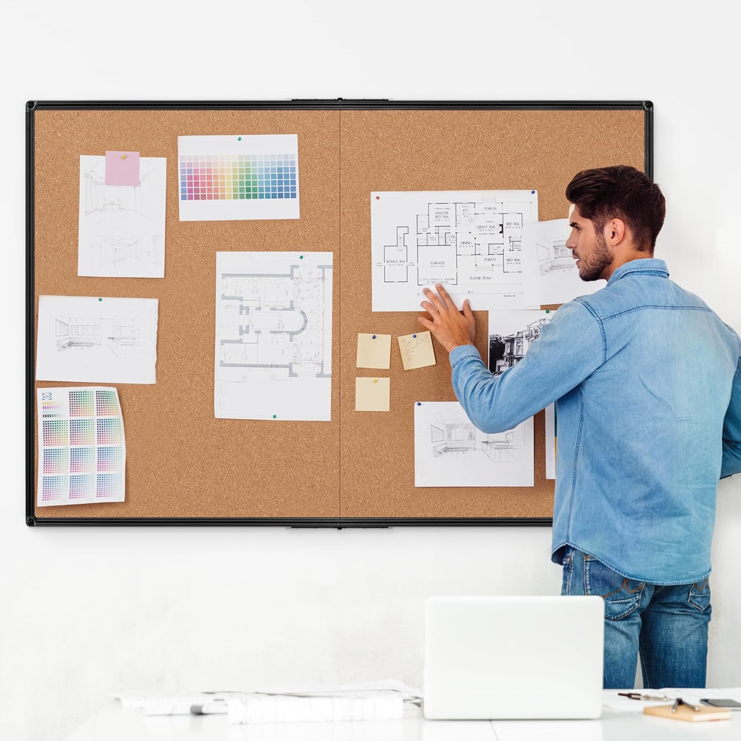 36x48 Cork Board Bulletin Boar - Bulletin Board Cork 리뷰 및 가격