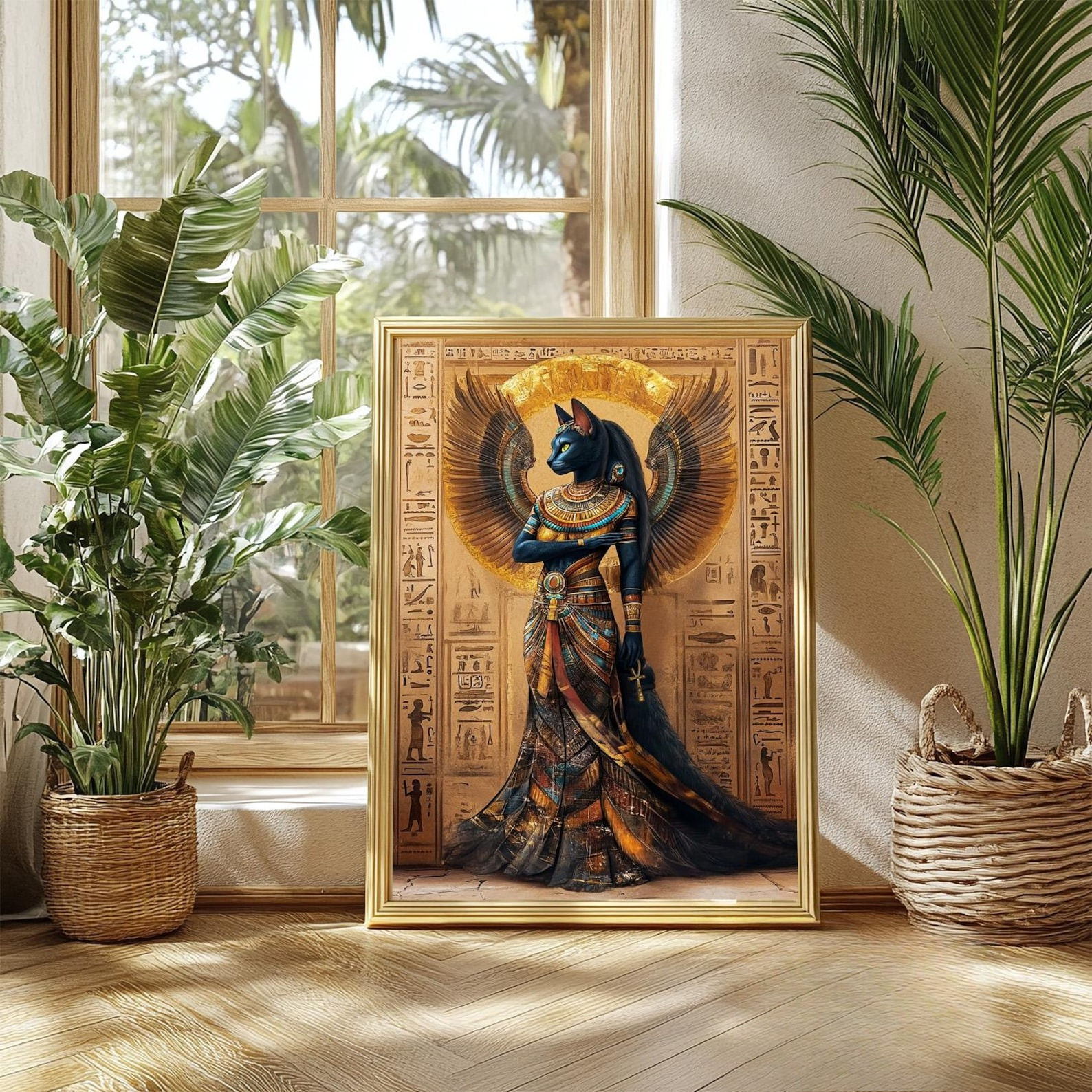 1pc Retro Abstract Goddess Bas - Office Furniture Design 리뷰 및 가격